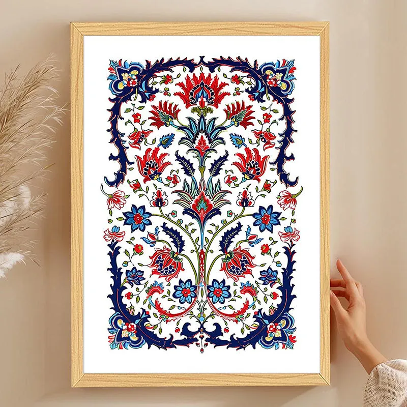 Ottoman Blooms II Wall Art media 4