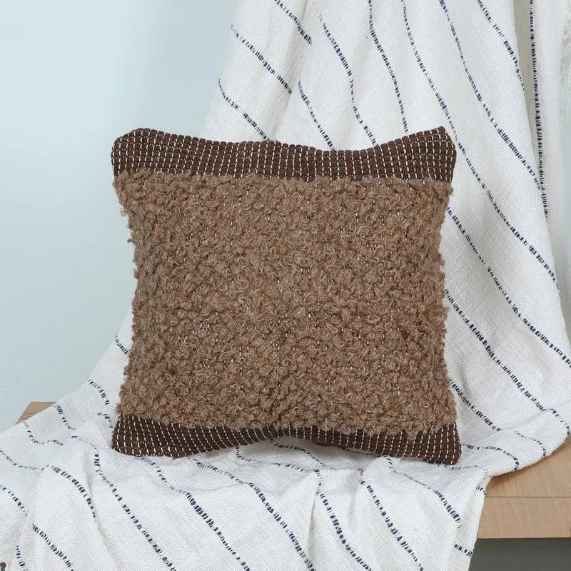 Anta Tufted Cushion & Woven Throw media 1