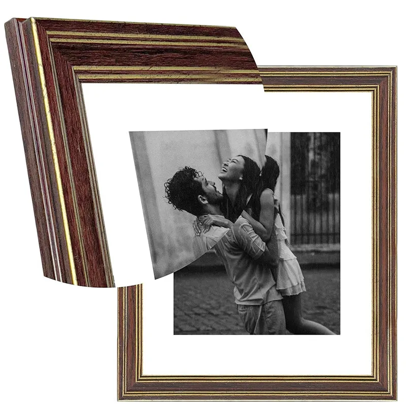 Troy Charm Photo Frame (Brown) - Set Of Four media 4