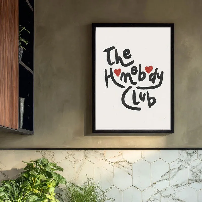 TastefulClub Archival Canvas Wall Art - Black media 3