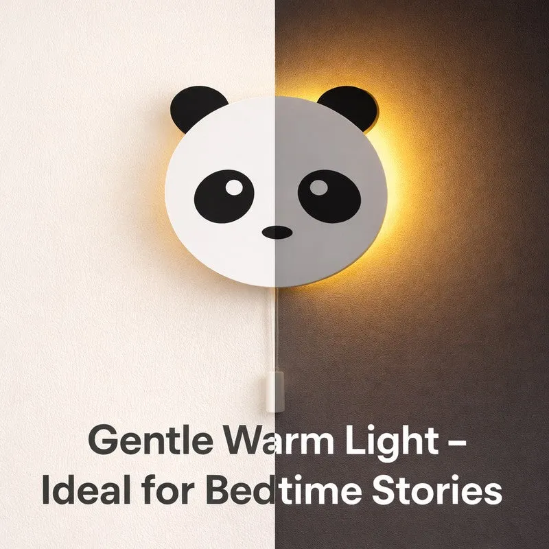 Panda Battery Operated MDF Wall Lamp media 7