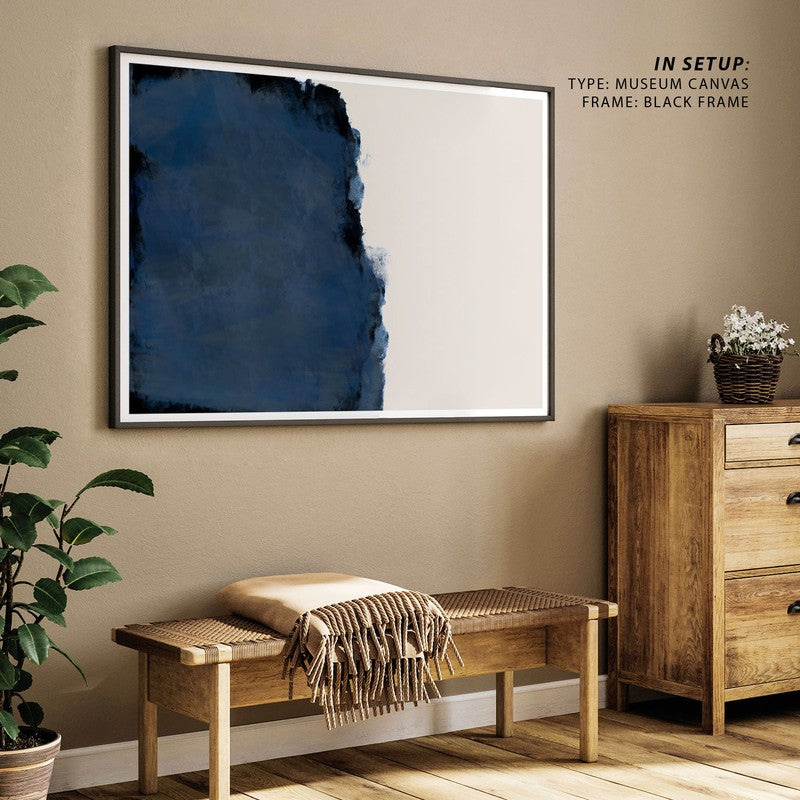 In Between Canvas Wall Painting - Black Frame media 5