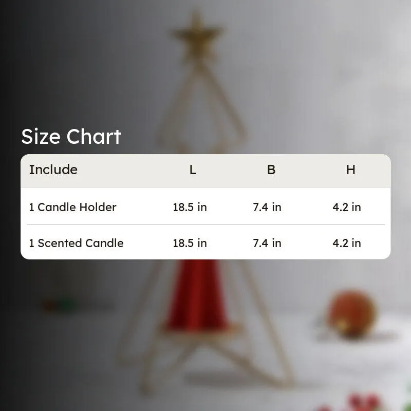 Large Christmas Tree Candle Stand media 8