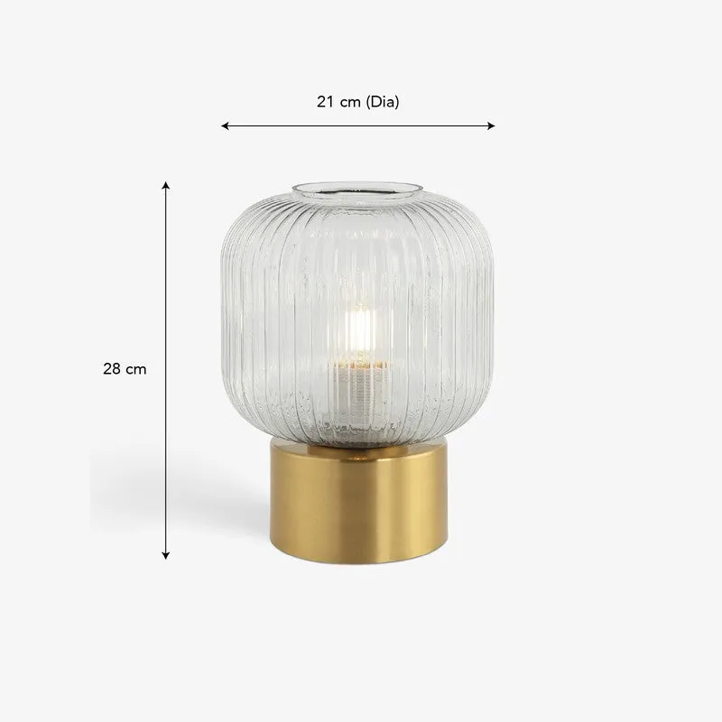 Orange Tree Ci Mild Steel Table Lamp Small - Gold,Transparent media 8