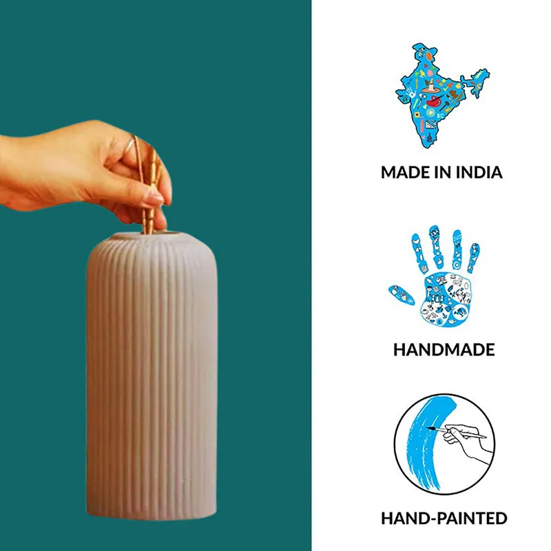 Ceramiq Luxe Ceramic Vase - Grey media 4