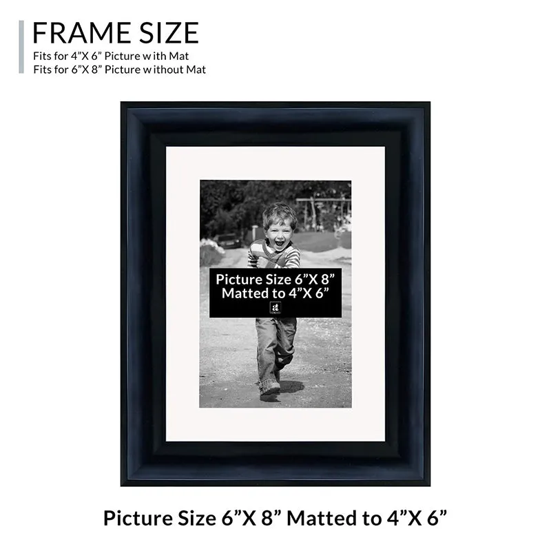 Timberline Charm Photo Frame (Black) - Set Of Four media 8