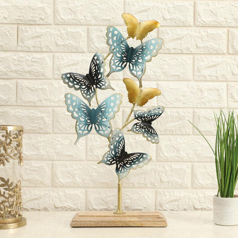 Deyana Chrome Wings Showpiece