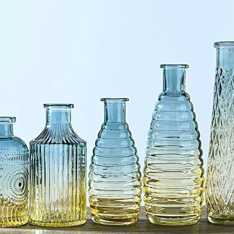 Glissera Glass Vase - Set Of Five media 5