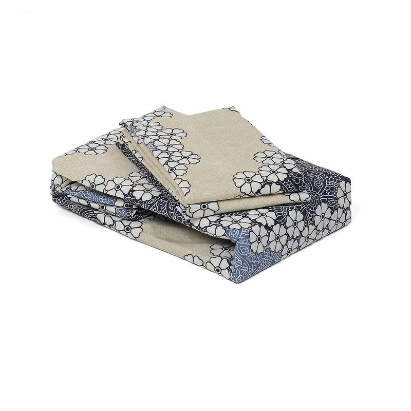 Monte Carlo Flower Weave Bedsheet - 120 GSM media 8