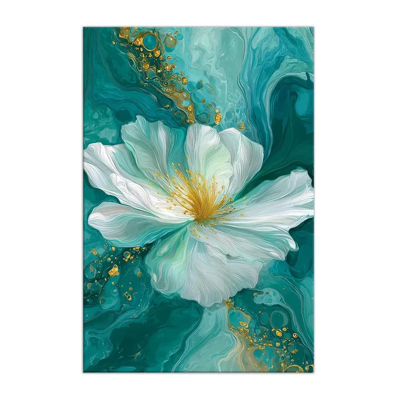 Petal Poetry Canvas Wall Art media 3