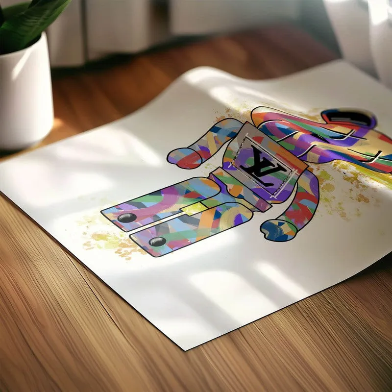 Vibrant Bear Culture Wall Poster media 5