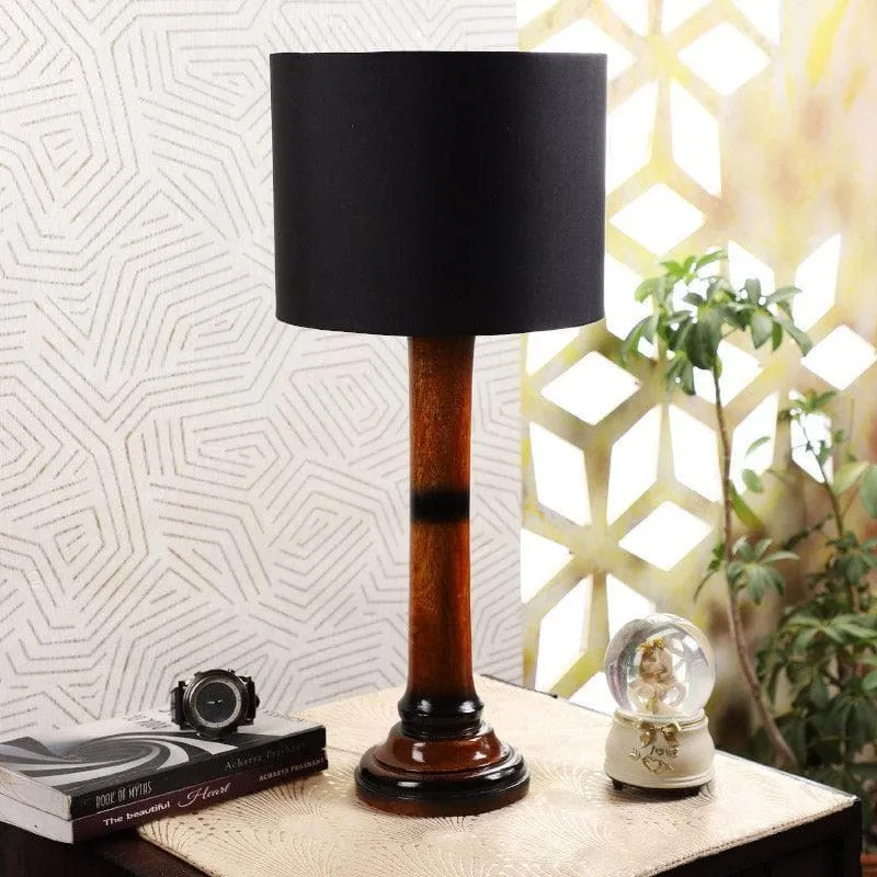 Blace Nao Fabric Table Lamp - Black,Brown media 3