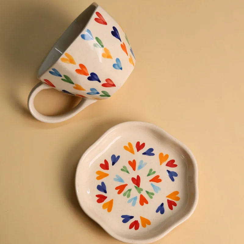 Love Is Love Cup & Saucer (220 ML) - Two Piece Set media 7