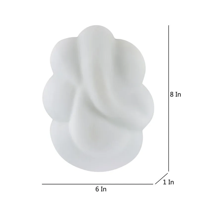 Vighnaharta Glow Glass Wall Lamp - White media 9