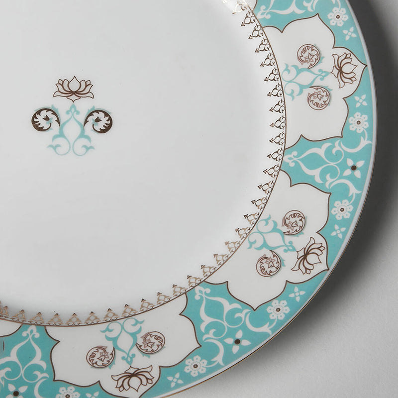 India Circus Rococo Bone China Dinner Plate media 5