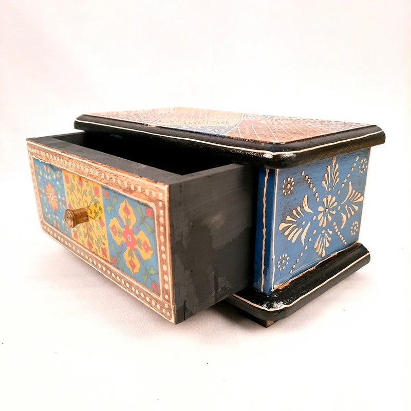 Imperial Mango Wooden Tile Accent Jewel Box media 8
