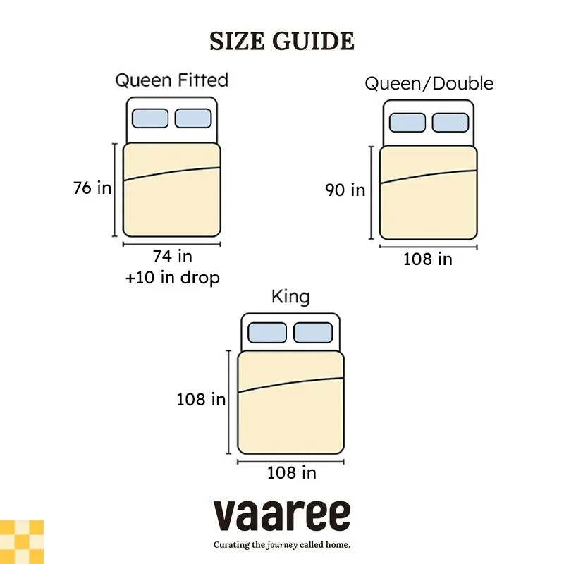 Vanam Cotton Bedsheet (Green) - 180 TC media 10