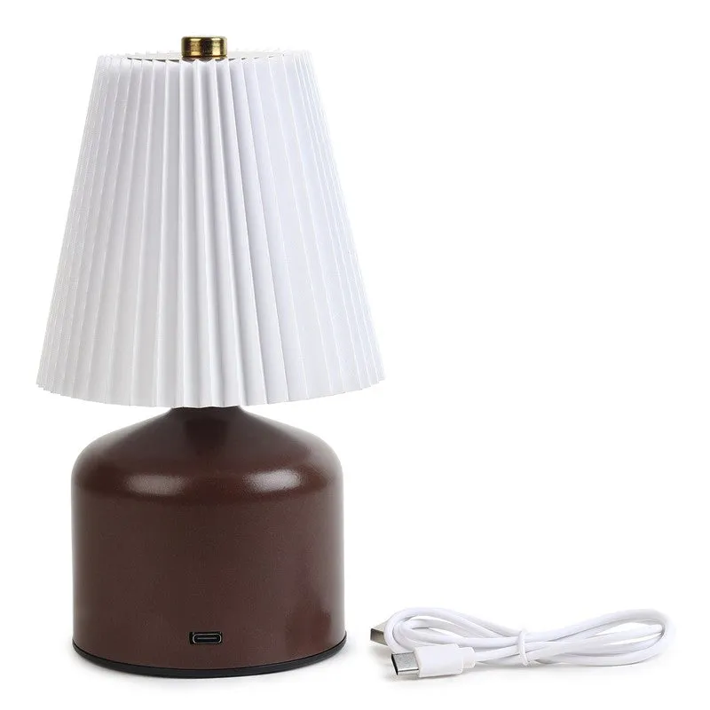 Avero Glow Table Lamp - Brown media 5