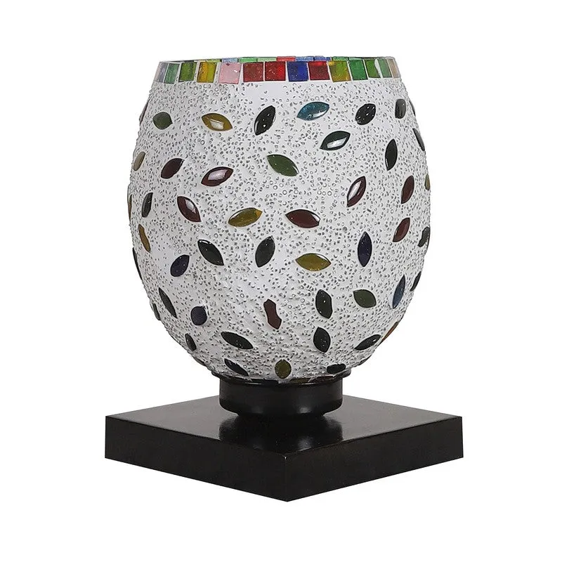 Rayen Mosaic Glass Table Lamp - Multicolor media 5