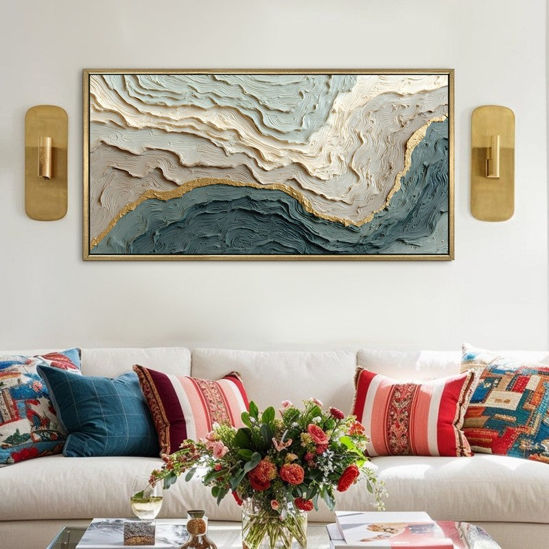 Horizon Flow Canvas Wall Art
