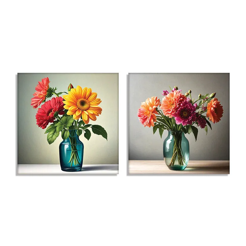 Ashmi Floral Wall Art - Set Of Two media 3