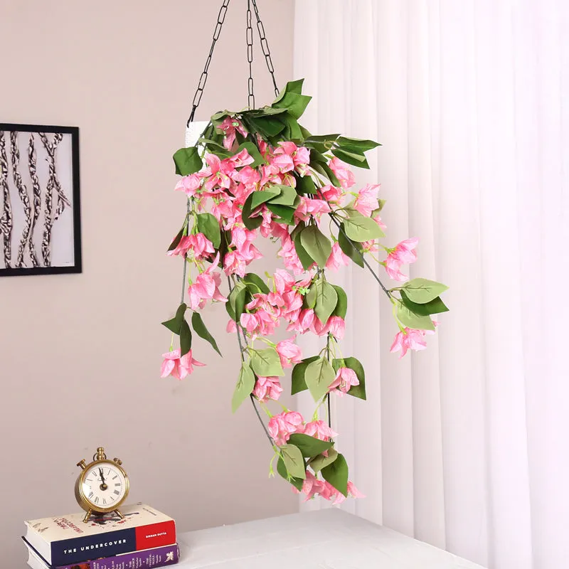 Peternia Artificial Bougainvillaea - Light Pink media 3