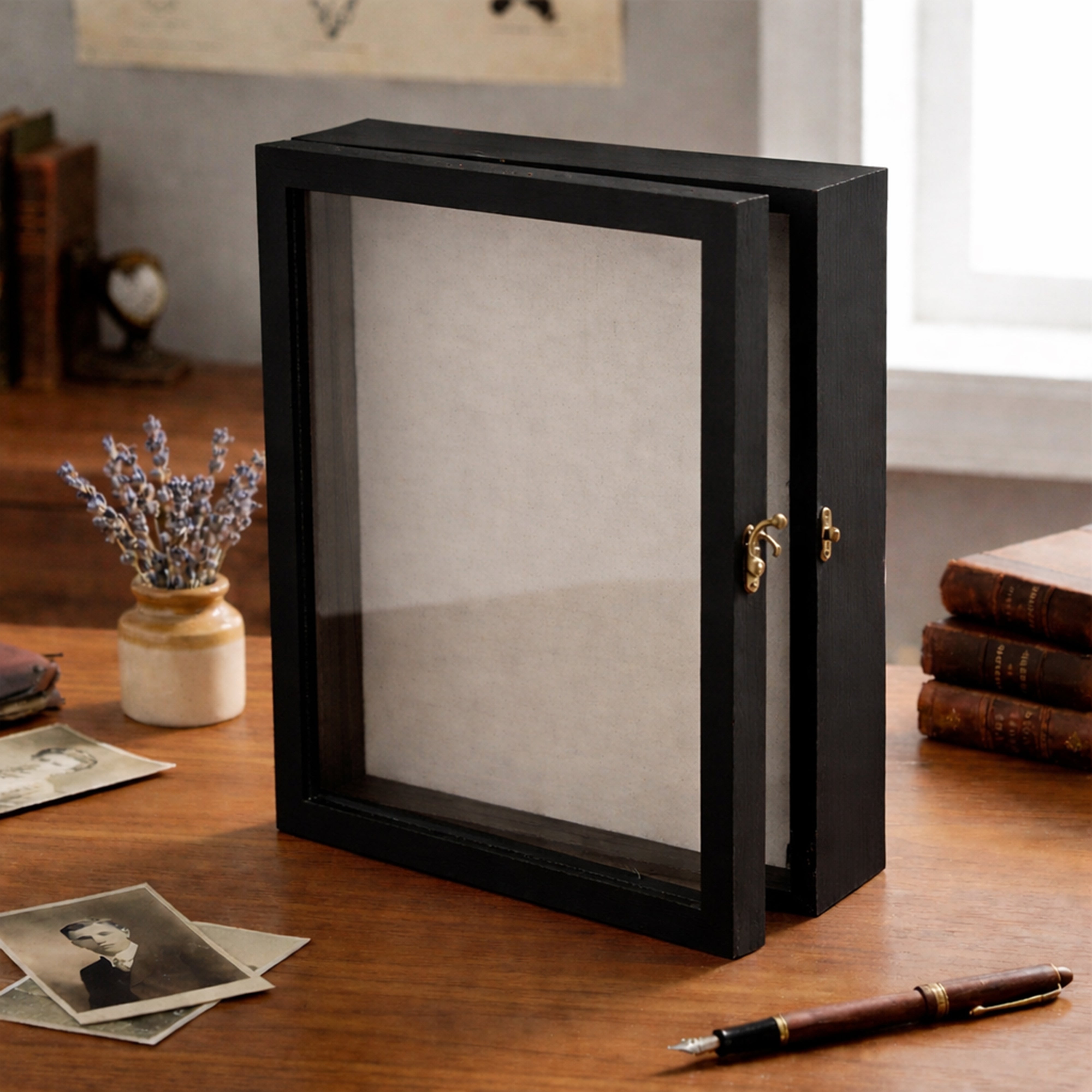 WoodEdge MDF Shadow Box - Black media 3