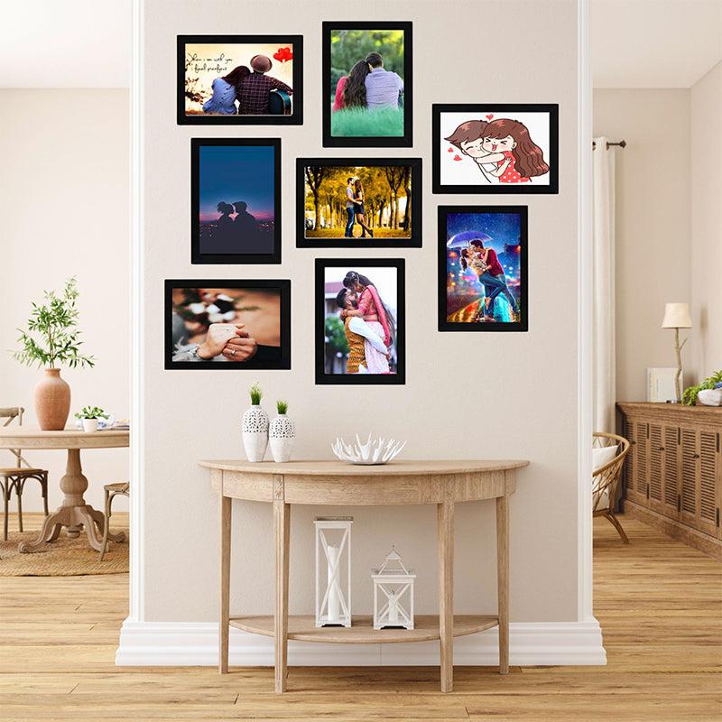Jua Photo Frame (Black) - Set Of Eight