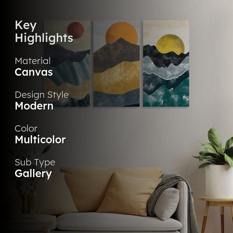 High Tides Wall Art - Set Of Three media 2