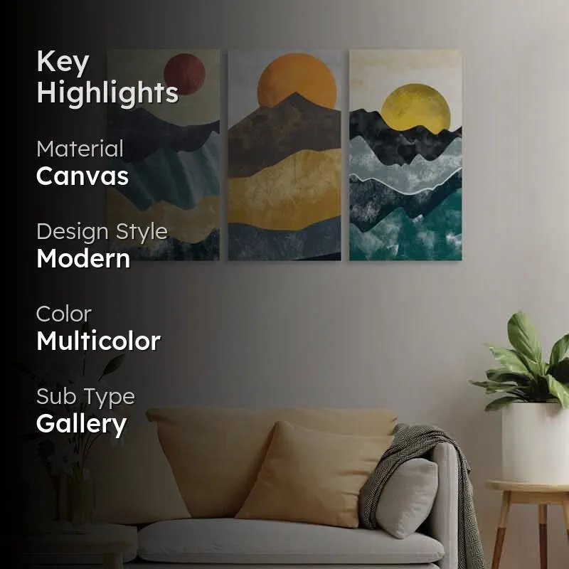 High Tides Wall Art - Set Of Three media 2