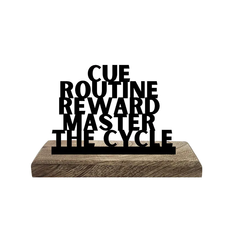 Habits & Rewards Showpiece - Set Of Two media 4