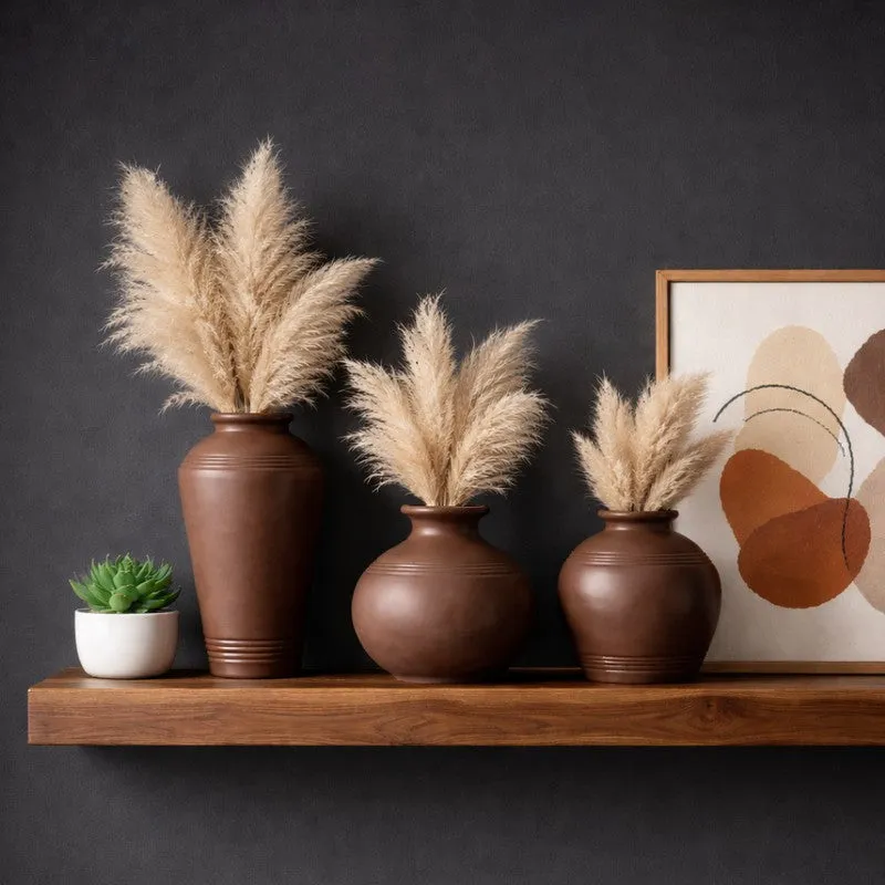 Earthloom Ceramic Vase - Set of Three media 3