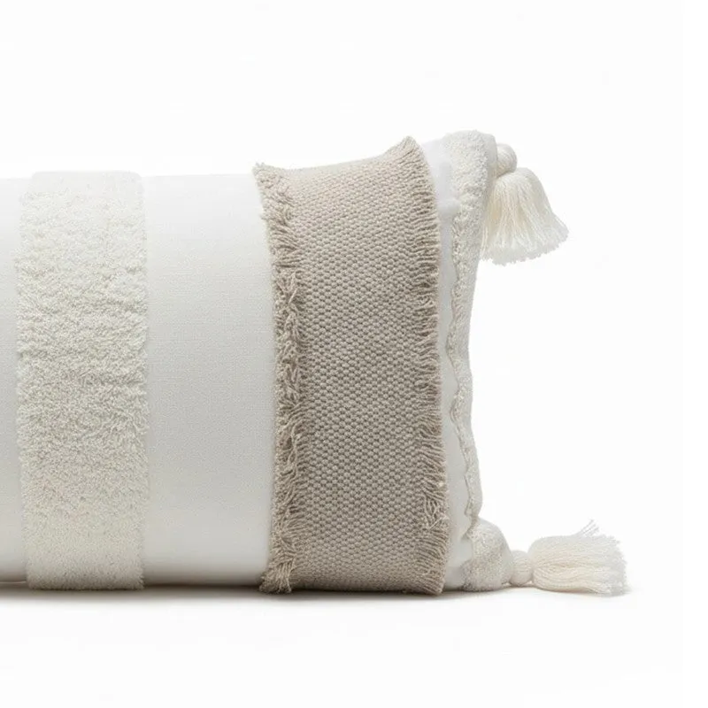 Cazy Stripe Tufted Cushion Cover media 6
