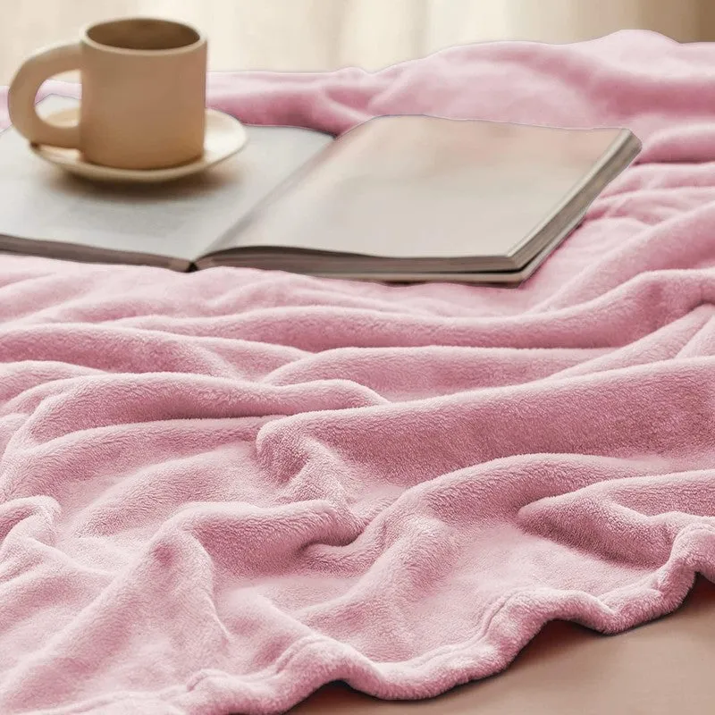 MonoPure Polyster Comforter (Pink) - 180 GSM media 5