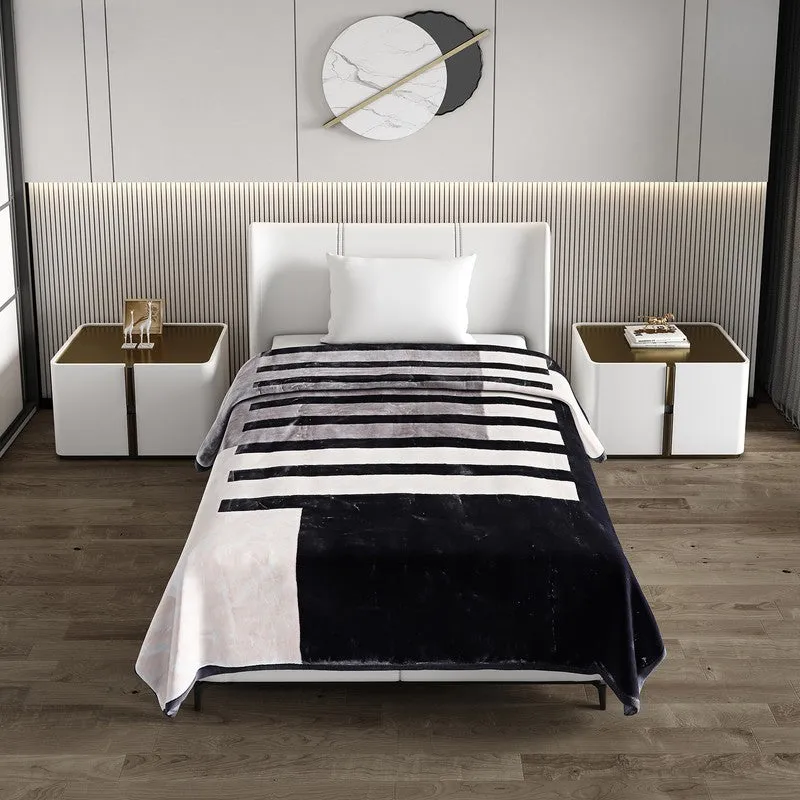 Monte Carlo Midnight Harmony Blanket - 950 GSM media 3