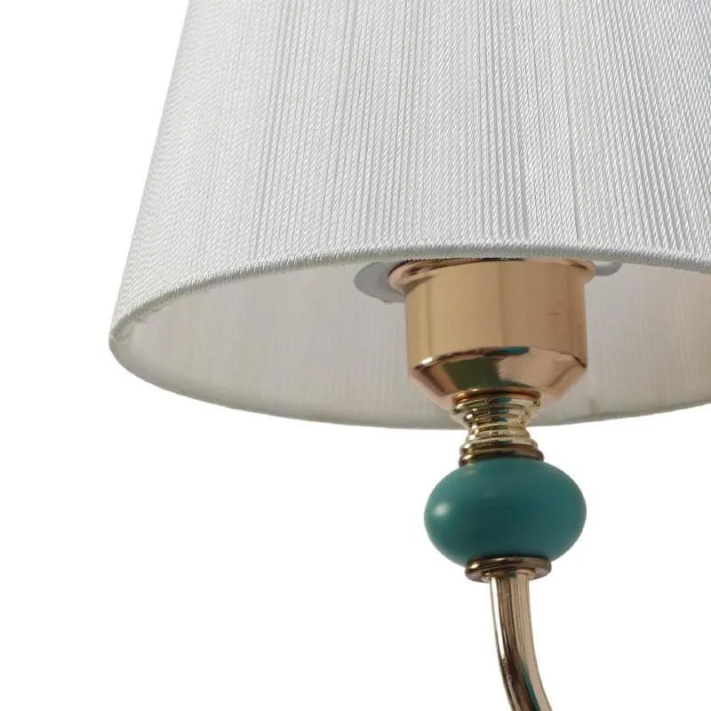 Keegan Fabric & Metal Wall Lamp media 5