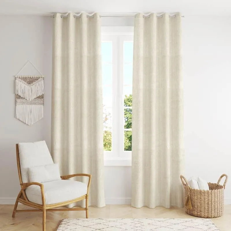 Zephyr Jacquard Single Curtain (White) media 1