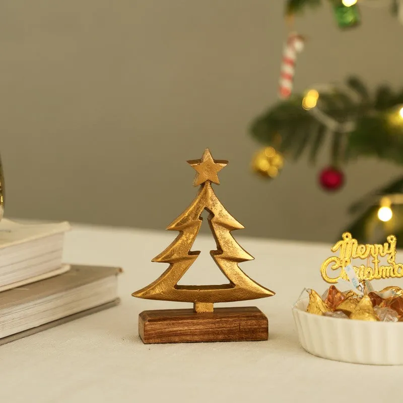 Aurora Aluminum Star Tree Showpiece media 1