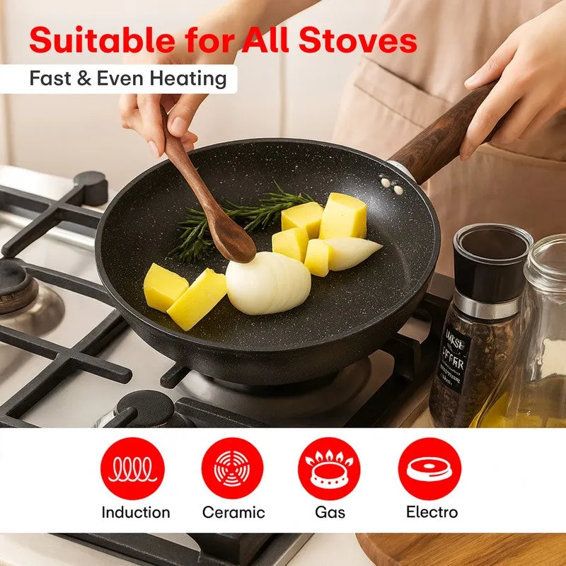 Rioware HomeChef Essentials Non-Stick Cat Aluminium Frying Pan media 9