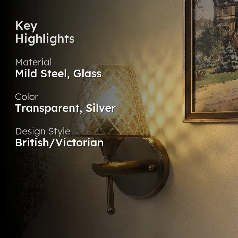 Aviora Elegant Glass Wall Lamp media 2