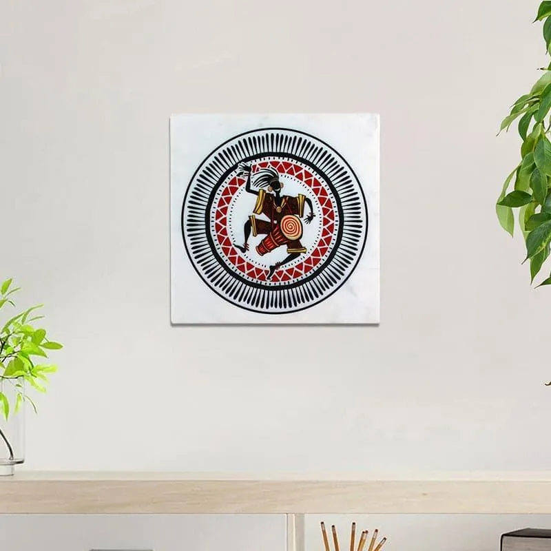 Tribal Dance Marble Wall Accent media 1