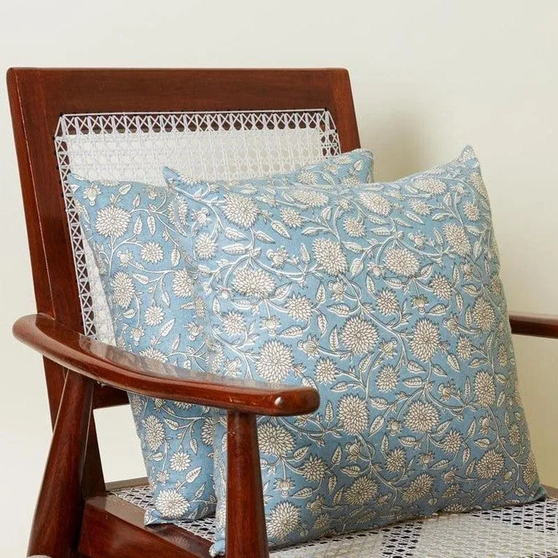 Merriana Cushion Cover (Blue) - Set Of Two media 2