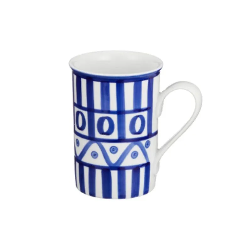Klyvo Porcelain Coffee Mug (350 mL Each) - Set Of Four media 3