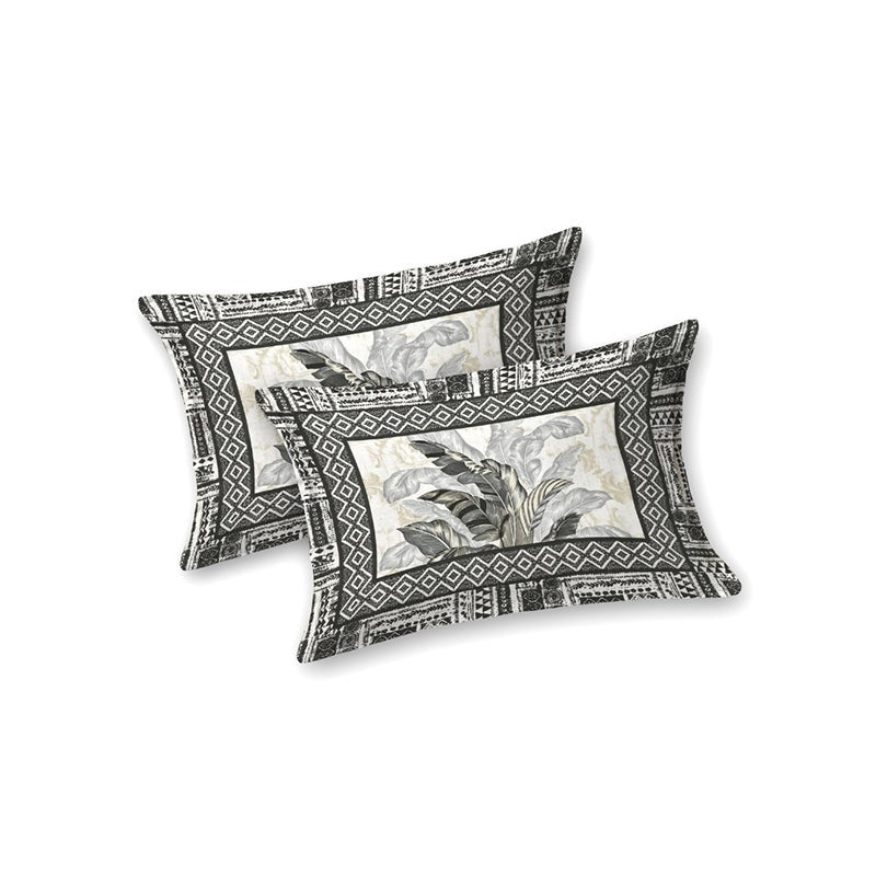 Little Explorers Floral Cotton Bedsheet (Grey) - 140 TC media 5