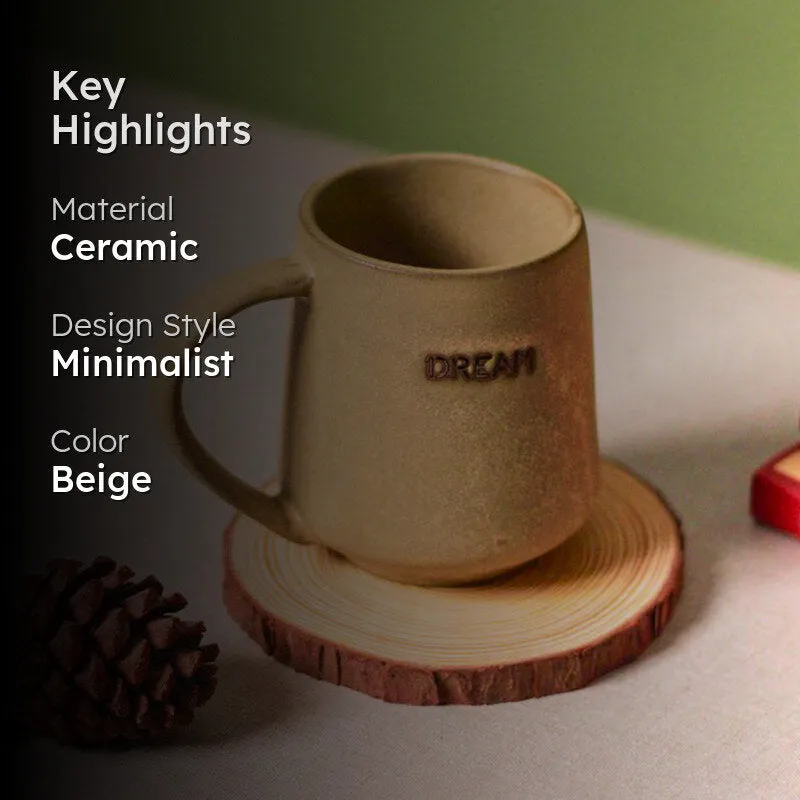 Dream Ceramic Coffee Ceramic Coffee Mug (300 mL) media 2