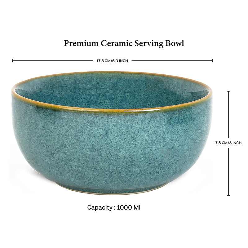 Careina Ceramic Snack Bowl (1000 mL) - Set Of Two media 8
