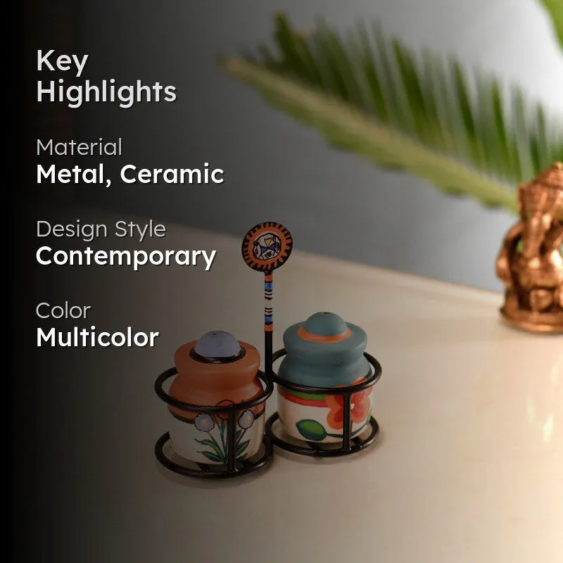 Inu-Minu Salt & Pepper with Stand - Three Piece Set media 2
