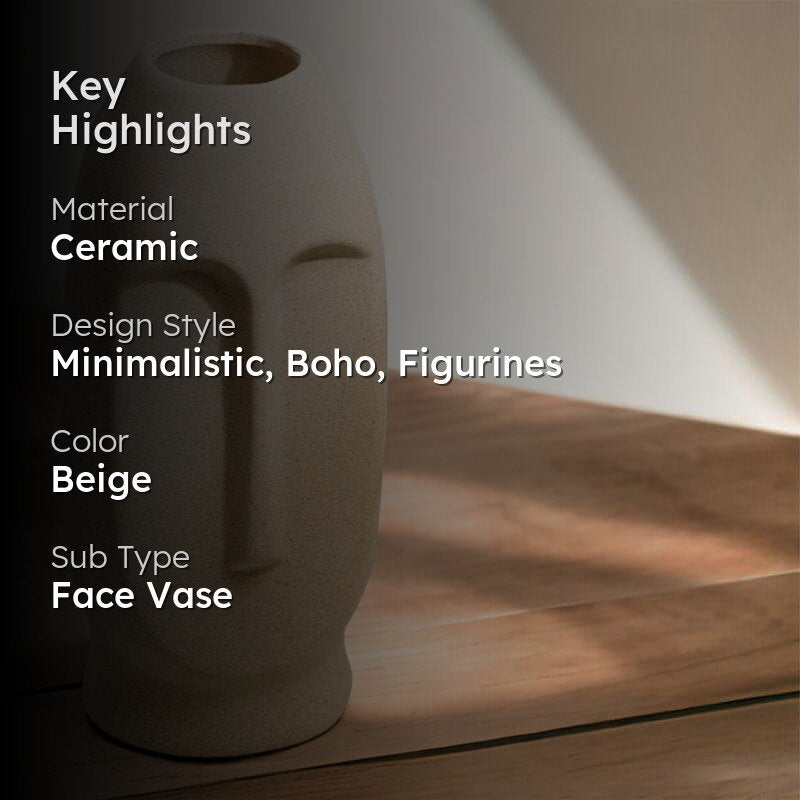 Morrigan Vase - Beige media 2
