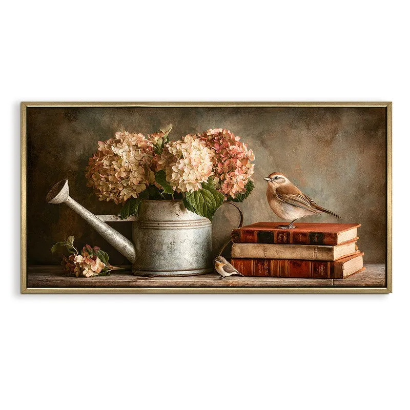 Sparrows Rest Canvas Wall Painting With Frame media 3