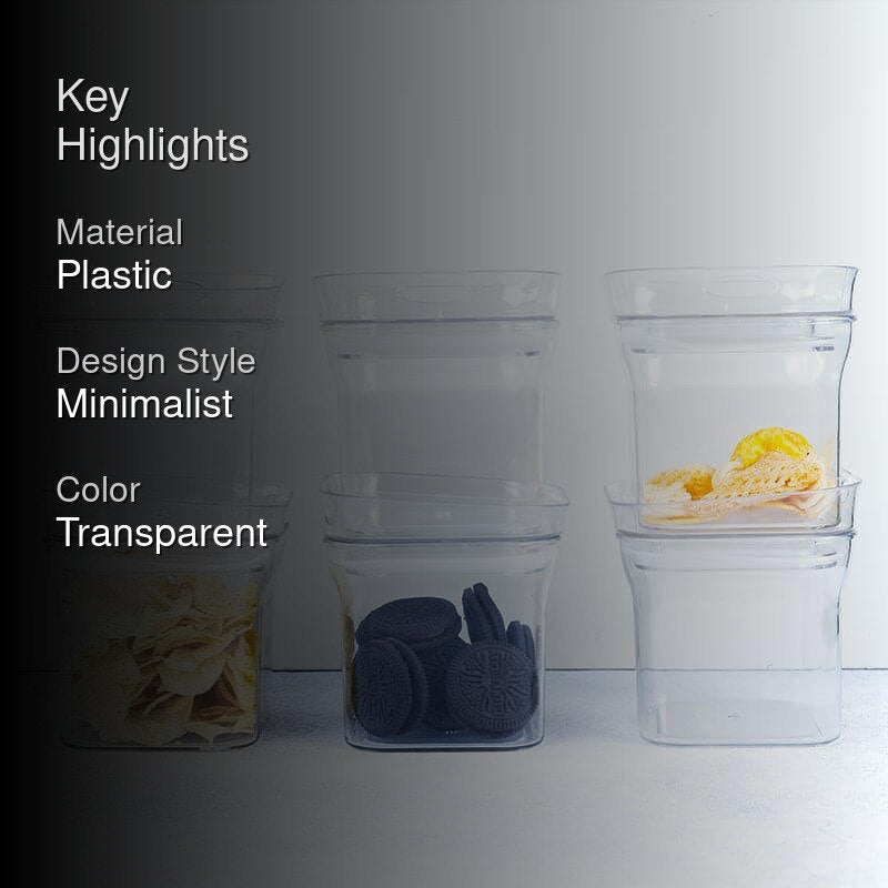 Ozzy Storage Container (600 mL Each) - Set Of Six media 2